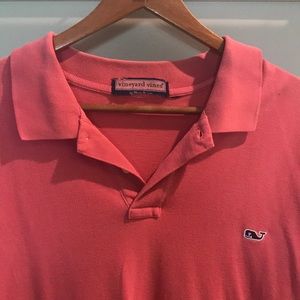 Vinyard Vines polo shirt XL Salmon color